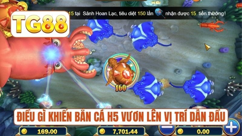 Bắn Cá H5 Đổi Thưởng - Săn Boss Khủng, Nhận Ngay Tiền Mặt